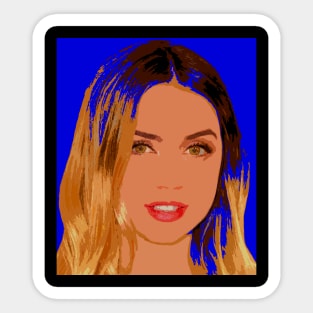 ana de armas Sticker